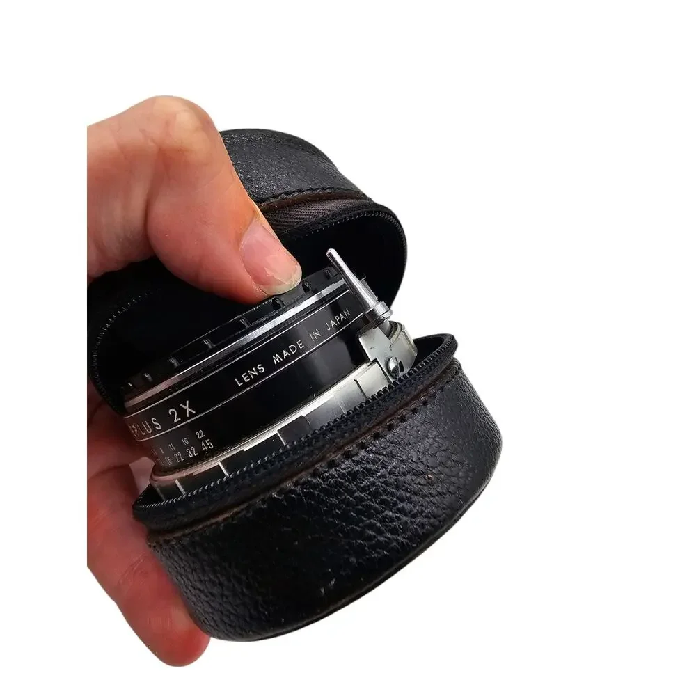 Kenko NT Auto Teleplus 2X Converter for Nikon with leather case and end caps